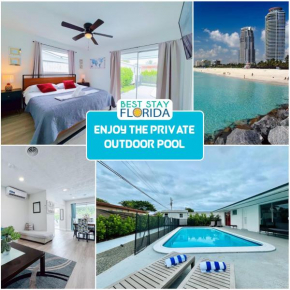 Tropical Villa Pool Courtyard & Garden View